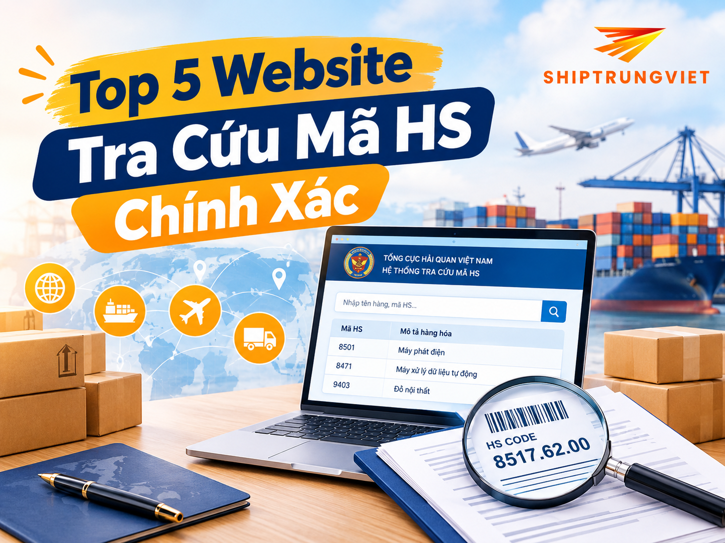 5 Website Tra Cứu Mã HS Chính Xác Khi Nhập Hàng Trung Quốc