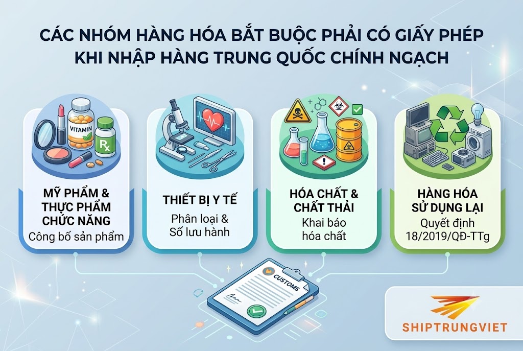 Giấy Phép Nhập Khẩu Là Gì? Quy Định Khi Nhập Hàng Trung Quốc Chính Ngạch