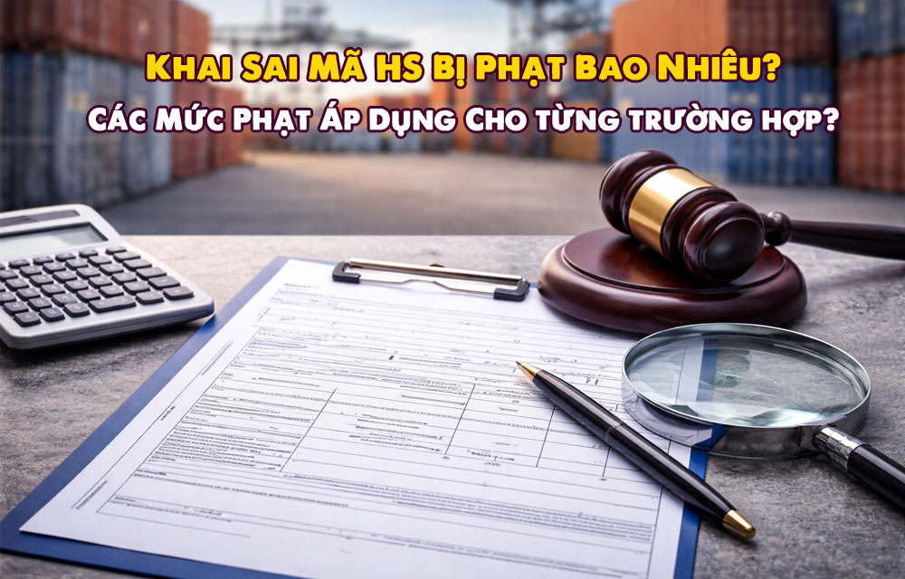 Khai sai mã HS bị phạt như thế nào, ảnh hưởng thế nào đến chi phí nhập khẩu chính ngạch?