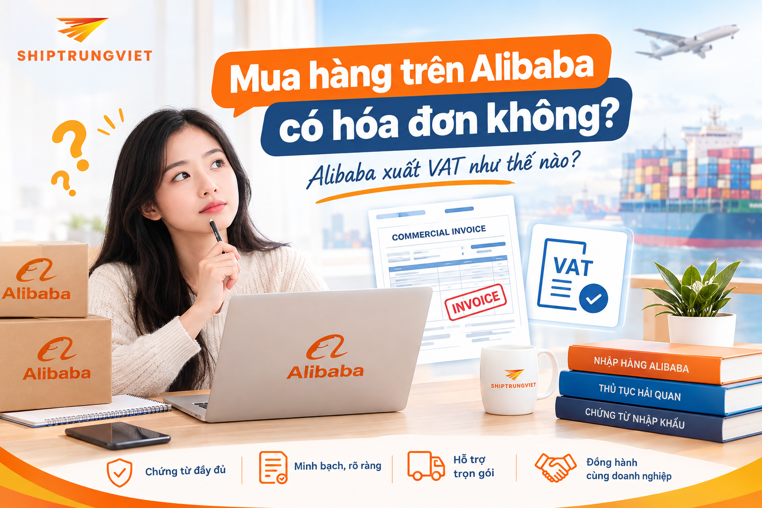 Mua hàng trên Alibaba có hóa đơn không? Alibaba xuất VAT như thế nào?