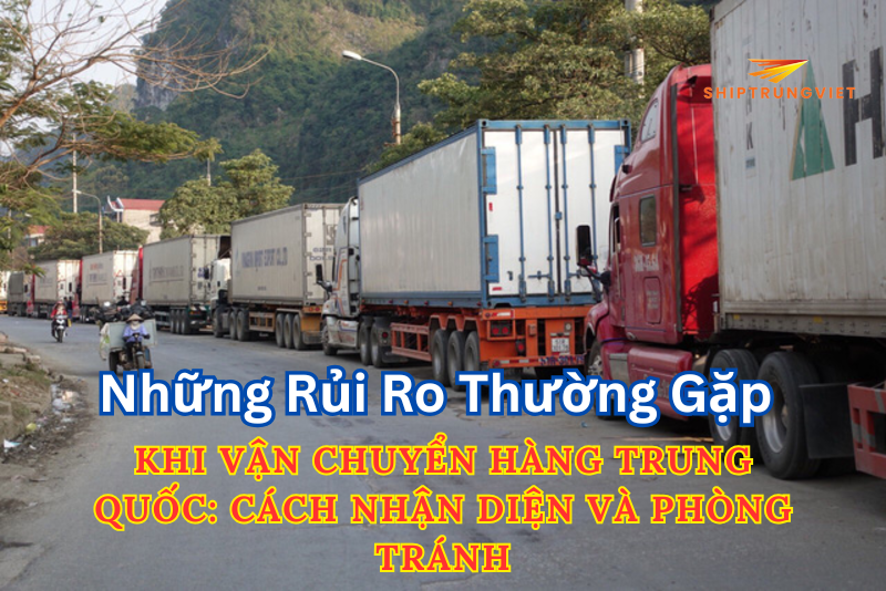 Những Rủi Ro Thường Gặp Khi Vận Chuyển Hàng Trung Quốc: Cách Nhận Diện Và Phòng Tránh