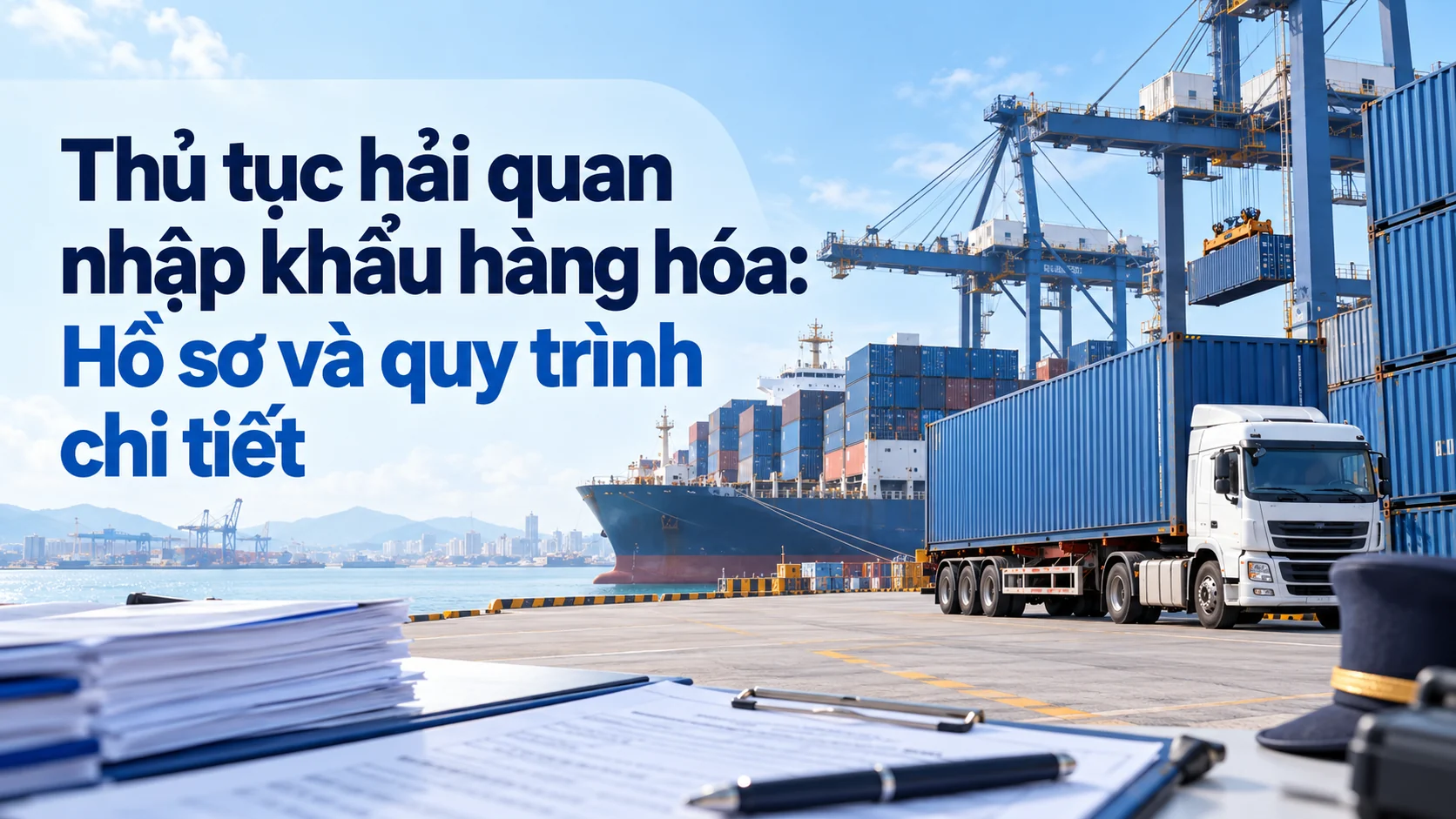 Hồ sơ và quy trình chi tiết Thủ tục hải quan nhập khẩu hàng hóa