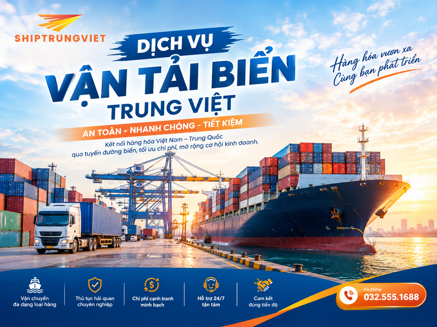Vận Chuyển Hàng Hóa Từ Trung Quốc về Việt Nam Bằng Đường Biển
